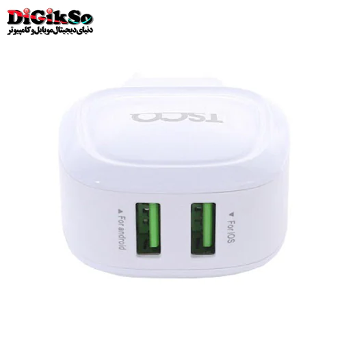 شارژر دیواری تسکو مدل TTC 46 با کابل Micro USB