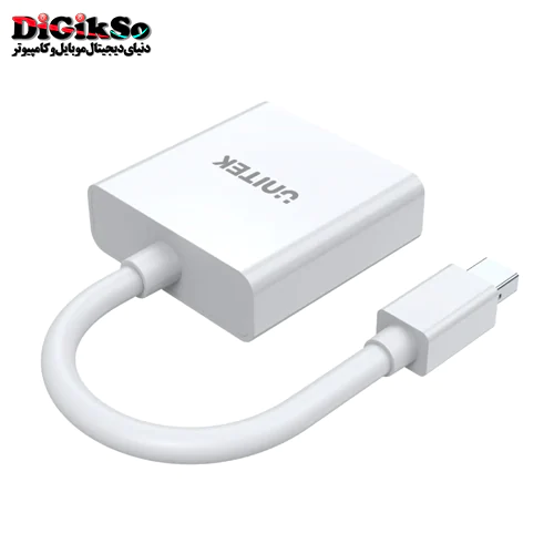 مبدل Mini Display Port به DVI یونیتک مدل Y-6326WH