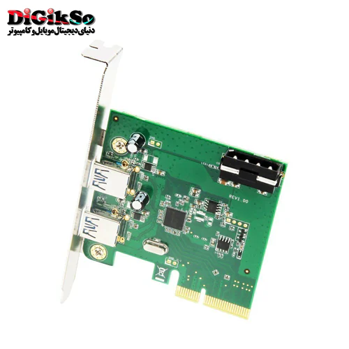 کارت PCI-E دو پورت هاب USB 3.1 یونیتک مدل Y-7305