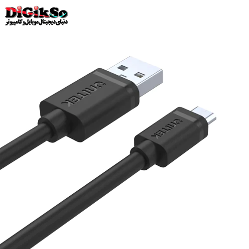 کابل شارژ micro USB یونیتک مدل Y-C435GBK به طول 3 متر