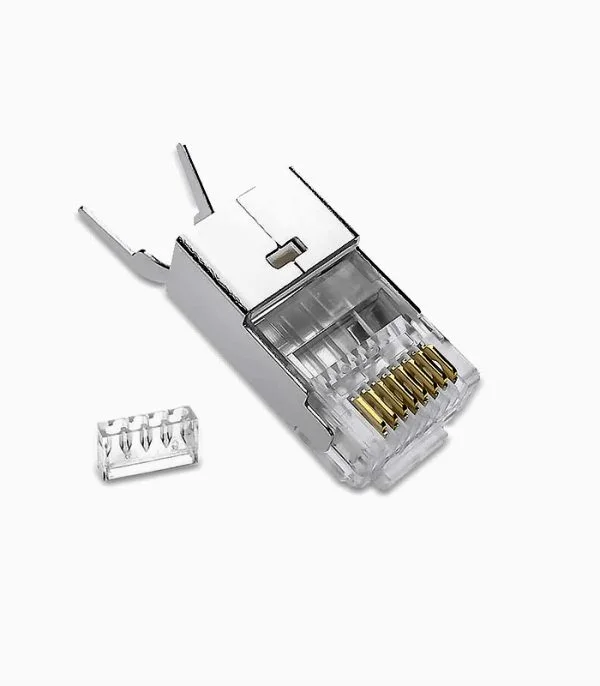 سوکت شبکه Cat6A کی نت پلاس مدل KP-NC6AS20 بسته ۲۰ عددی